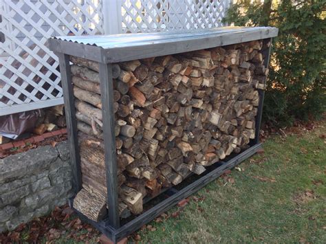 metal box for firewood|outdoor firewood storage box.